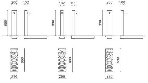 Metalco Садовый фонтан из стали sun-id-1382805 - Вид №5