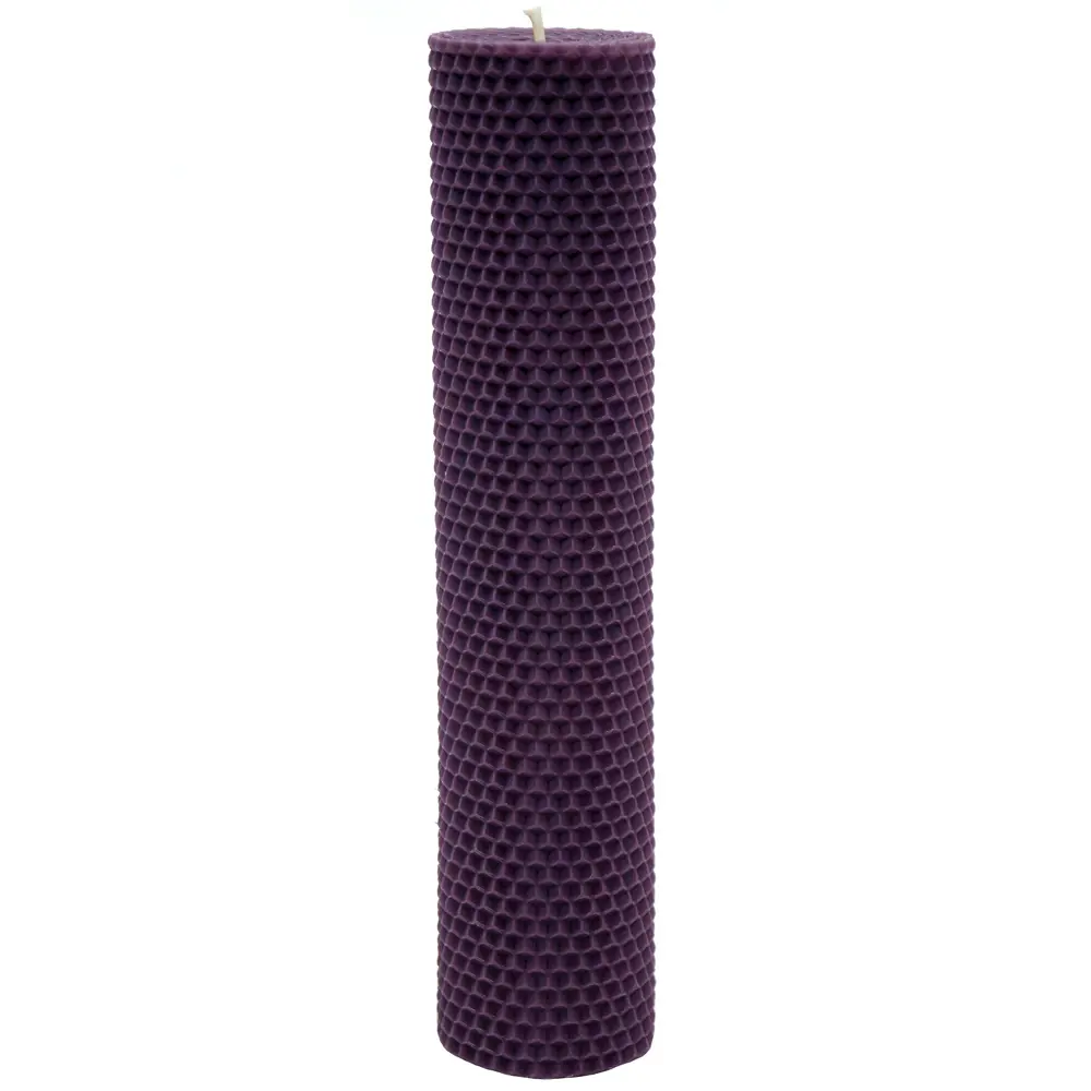 Свеча вощинная цилиндр лаванда 5x26 см EVIS STLM-2061271
