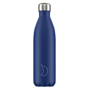 Термос 750 мл синий Matte Blue CHILLY'S BOTTLES ДИЗАЙНЕРСКИЕ 00-3947997 Синий