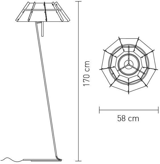 Slamp Лампа заземления Chapeau sun-id-1426507 - Вид №3
