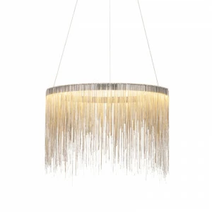 Светильник подвесной 35з50 см серебряный Delight Collection 10010P/D600 DELIGHT COLLECTION ДИЗАЙНЕРСКИЕ 00-3883141 Прозрачный;серебро