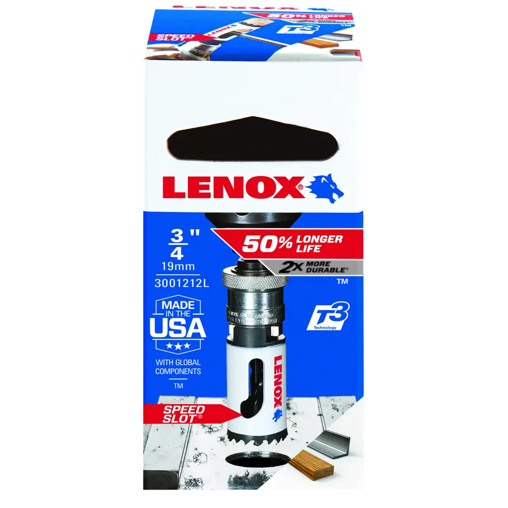 Коронка  по стали биметаллическая Lenox M42 19 мм STLM-2075171 - Вид №2