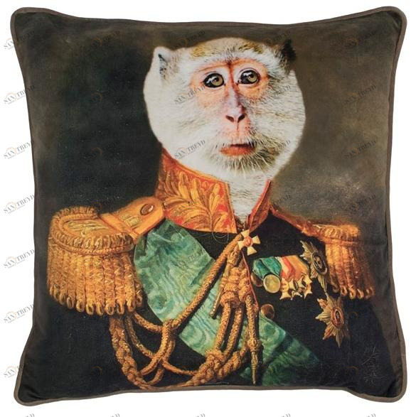 Mineheart Квадратная подушка из бархата  Acc/083-cv 