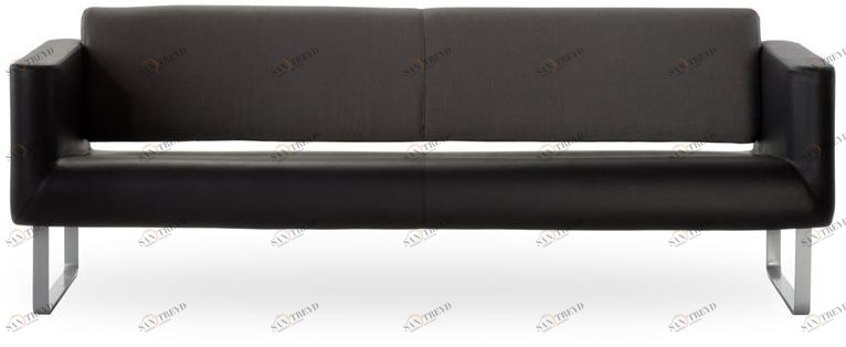 ROSSIN 3-местный кожаный диван-основа для санок Orbis sun-id-1370819