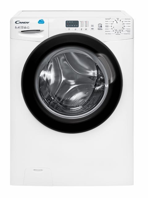 CS4 1051DB1/2-07 Стиральная машина / узкая стиральная машина, 85x60x40, smart touch, загрузка фронтальная, 5кг, до 1000 об/мин при отжиме,таймер отсрочки старта, led индикация, белая Candy Santreyd 