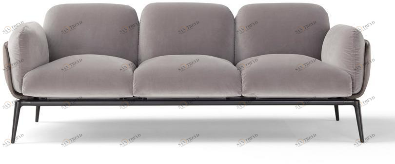 AMURA 3-х местный тканевый диван Brooklyn sun-id-1492327