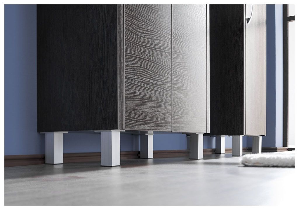 Тумба под раковину Aquanet Донна 60 венге (2 дверцы) sun-id-275360 - Вид №7