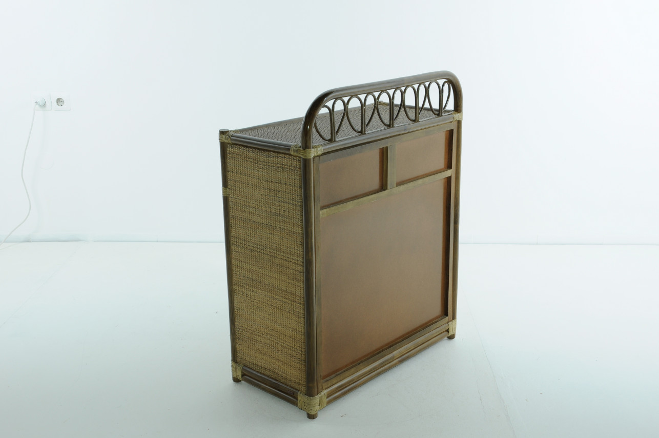 Комод из ротанга зеленый "Олива" 08/06 VINOTTI  00-3885285 Зеленый  - Вид №3