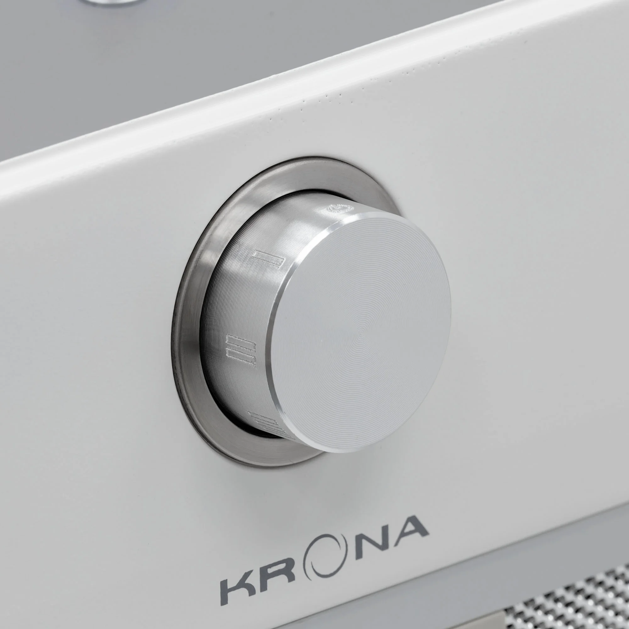 9221205 Вытяжка полновстраиваемая KRONA SVEN 600 white one knob белый/белый KRONA1 STDN-0043771 - Вид №7