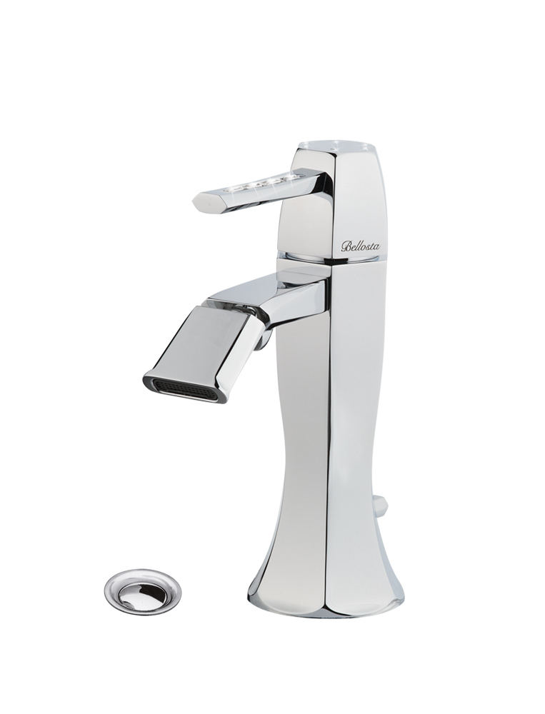 1607 Bellosta Rubinetterie СМЕСИТЕЛЬ ДЛЯ БИДЕ С ОДНОМЕРНЫМ ОТВЕРСТИЕМ C / SWAROVSKI Stresa