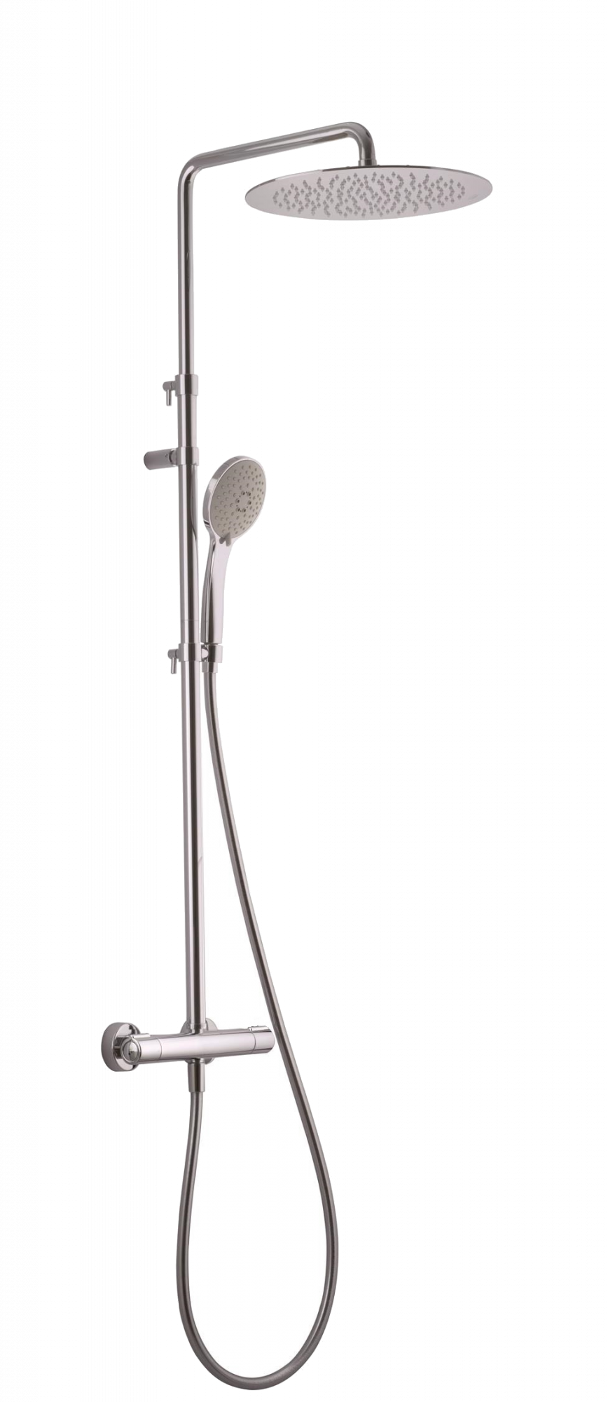 01-1947-N-CR CARIMALI Риголетто телескопическая, душевая лейка MySlim с возможностью осмотра 