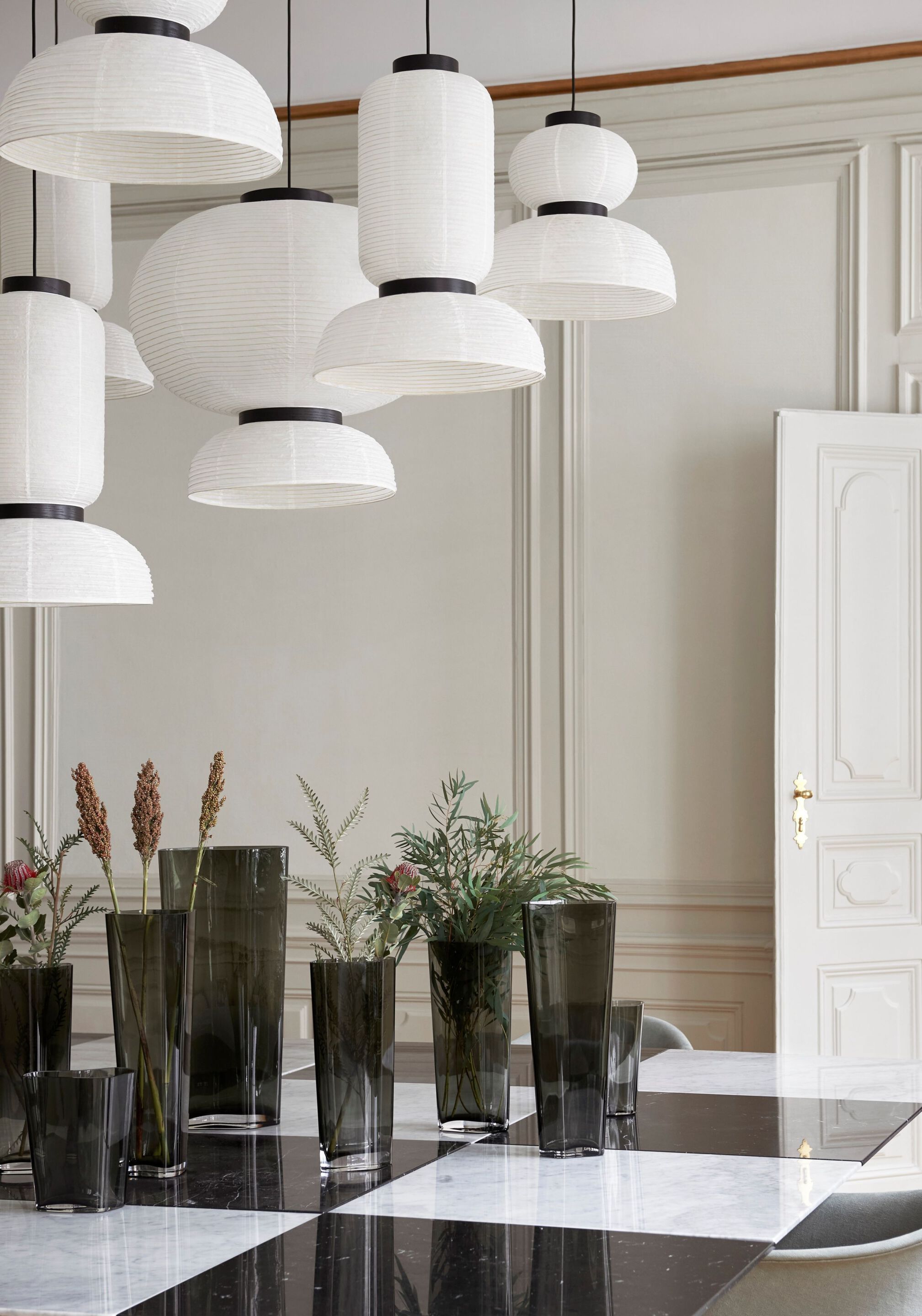 Рисовая бумага подвесной светильник In Stock &amp ARCH-00141925 - Вид №5