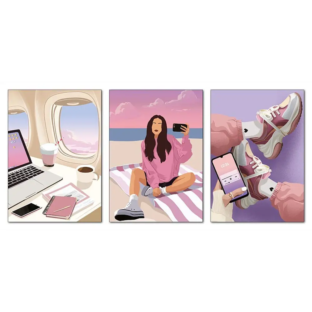 Набор постеров В ритме 21x29.7 см АРТ ДИЗАЙН STLM-2109069