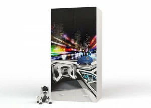 Шкаф ABC-KING 2х дверный Police City