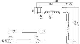 Emco Bad Эргономичная фиксированная металлическая ручка для ванной комнаты System2 sun-id-1494596 - Вид №11