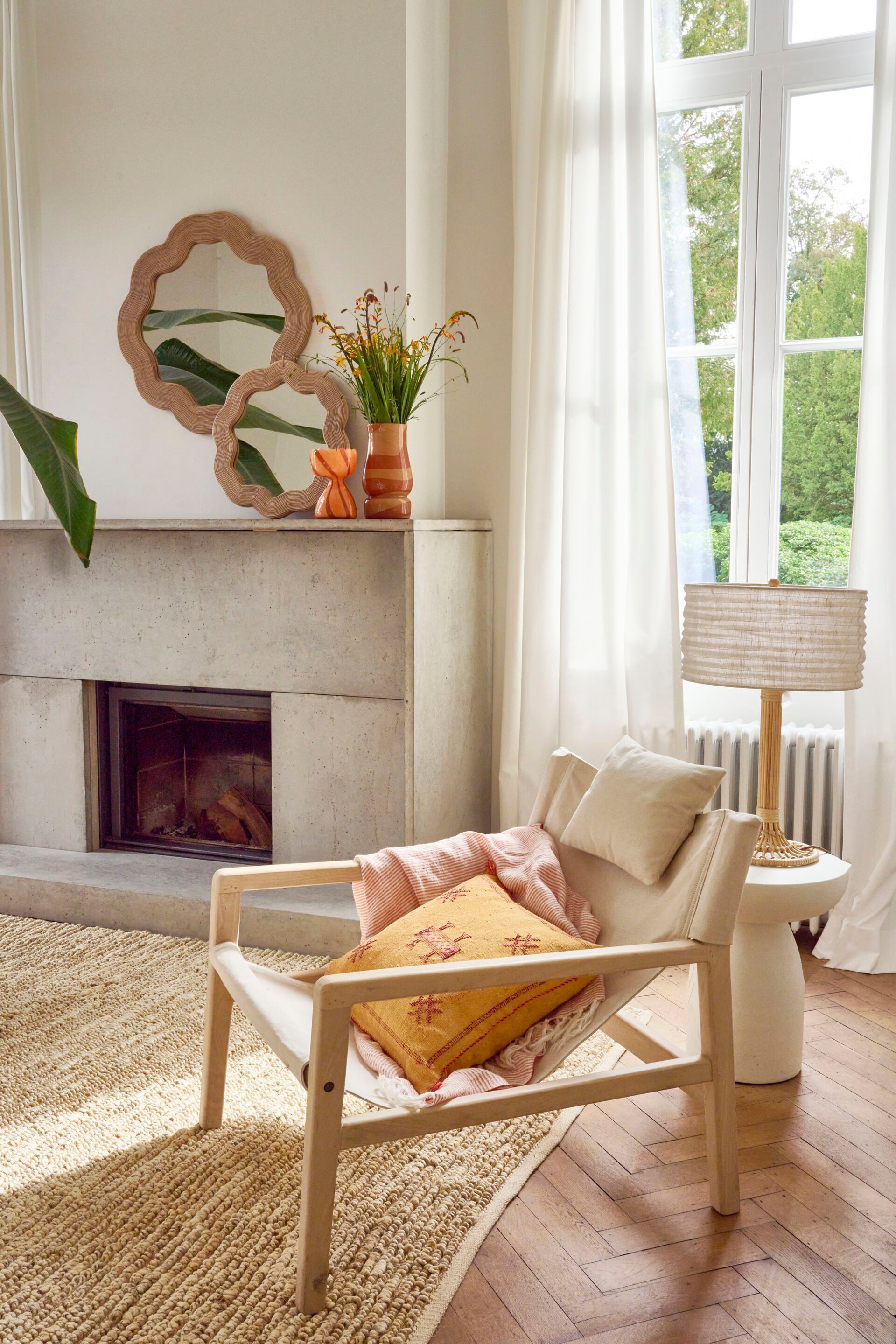 Круглая ваза из дутого стекла POMAX Волны ARCH-00052376 - Вид №2