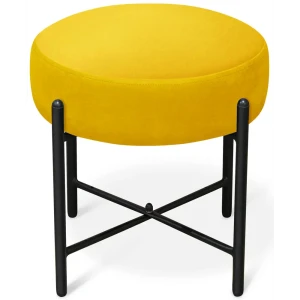 Пуф Sheffilton SHT-B4 41x41x40 см металл цвет золотой