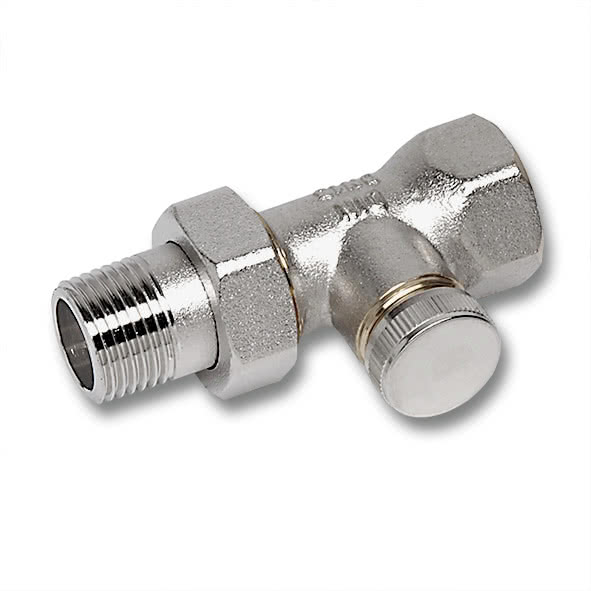 315AV12 SANHA 15AV соед.для радиаторов полн. прох.,DIN3842,лат.никел. 1/2 мм  - Вид №1