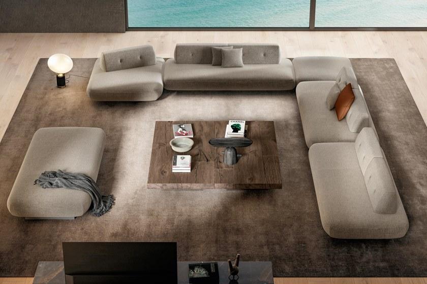 Lago Модульный диван с фиксированной или отдельно стоящей спинкой sun-id-1363580 - Вид №1