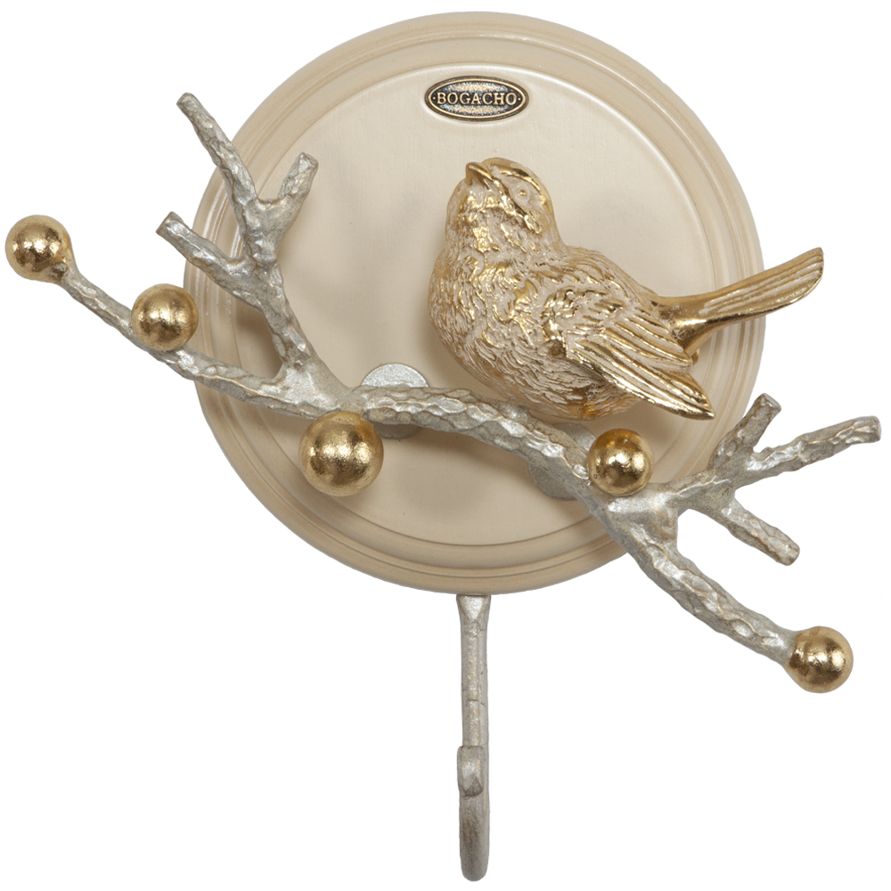 25004,27009 Крючок Терра и рожок для обуви Айвори BOGACHO 4627163961748, 4627138209431 - Вид №1