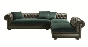 Капитонный диван