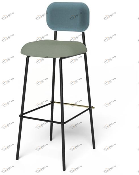 Mambo Unlimited Ideas Барный стул высокий с подставкой для ног Miami sun-id-1507163