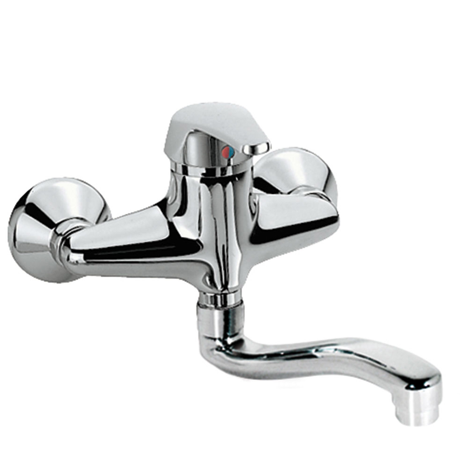 Кухонный настенный смеситель с одной ручкой для кухни-17041802 TRES Kitchen