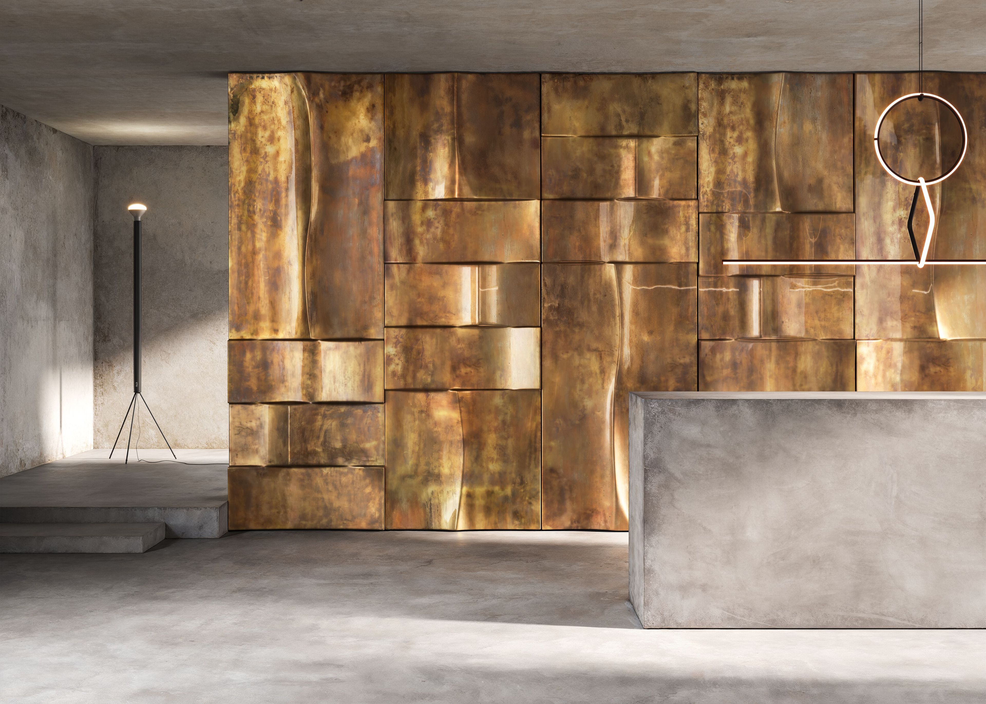 Металлизированная обшивка Materica поверхности Venice Collection ARCH-00124021 - Вид №3