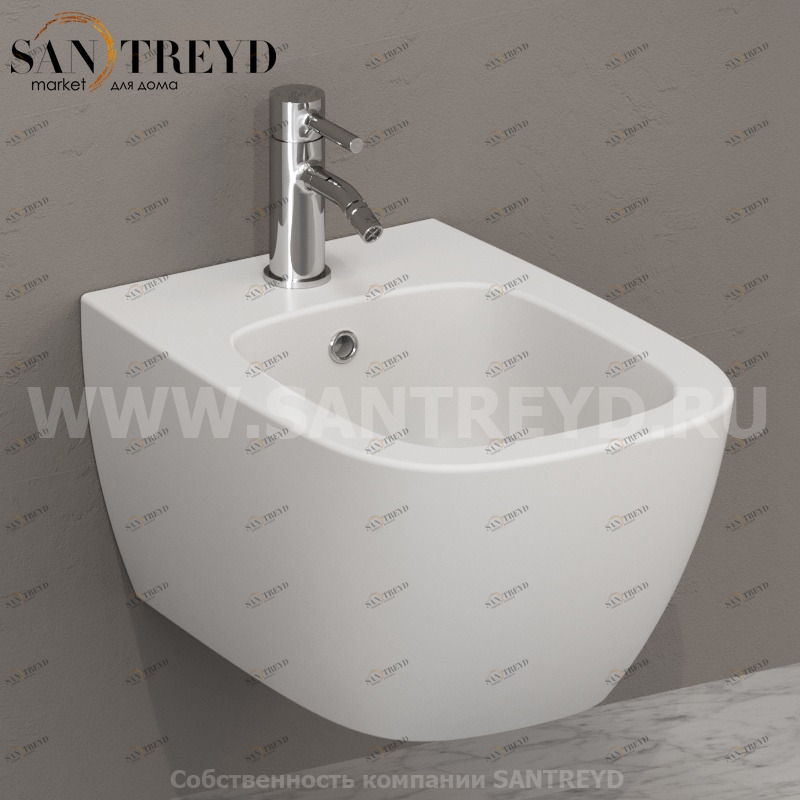 GNS10BO Биде подвесное GENESIS Ceramica Globo