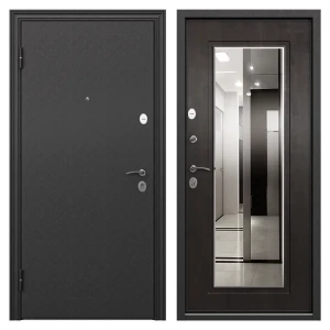 Дверь входная металлическая Грата 950 мм левая цвет скай мореный