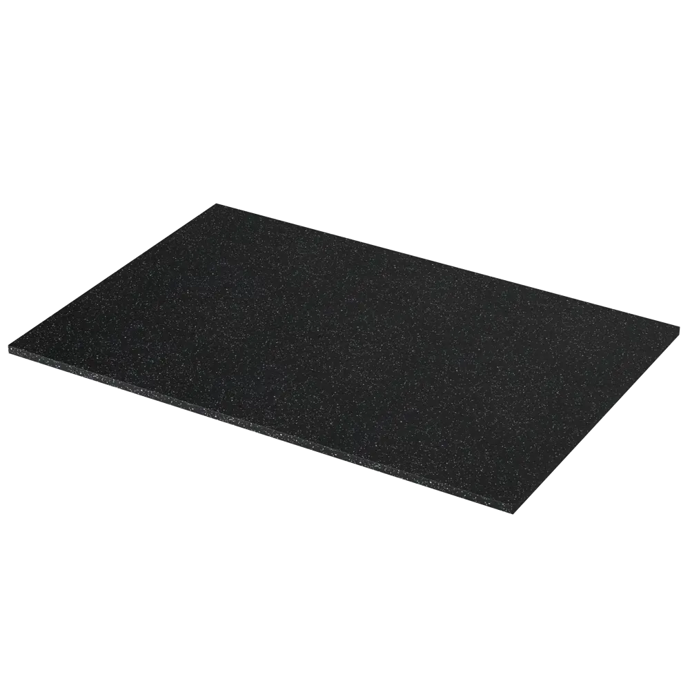 Столешница Найт 120x80x2 см искусственный камень цвет чёрный Santreyd STLM-2152516 - Вид №5