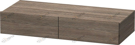 DS827005151 Полочка с ящиком DuraStyle #DS8270 1000 x 440 мм Сосна коричневая, декор Duravit
