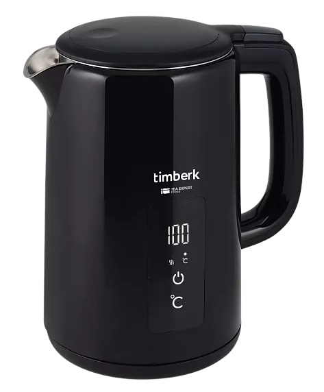 9079361 Электрочайник Timberk T-EK21S01 черный STDN-0137569 - Вид №2