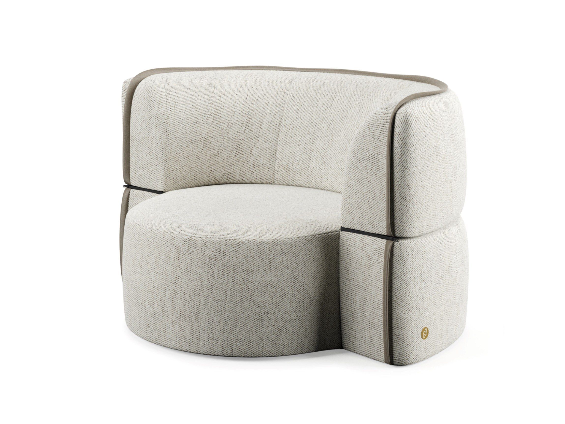 Тканевое кресло с подлокотниками Liu Jo Living Collection ARCH-00005400 - Вид №3