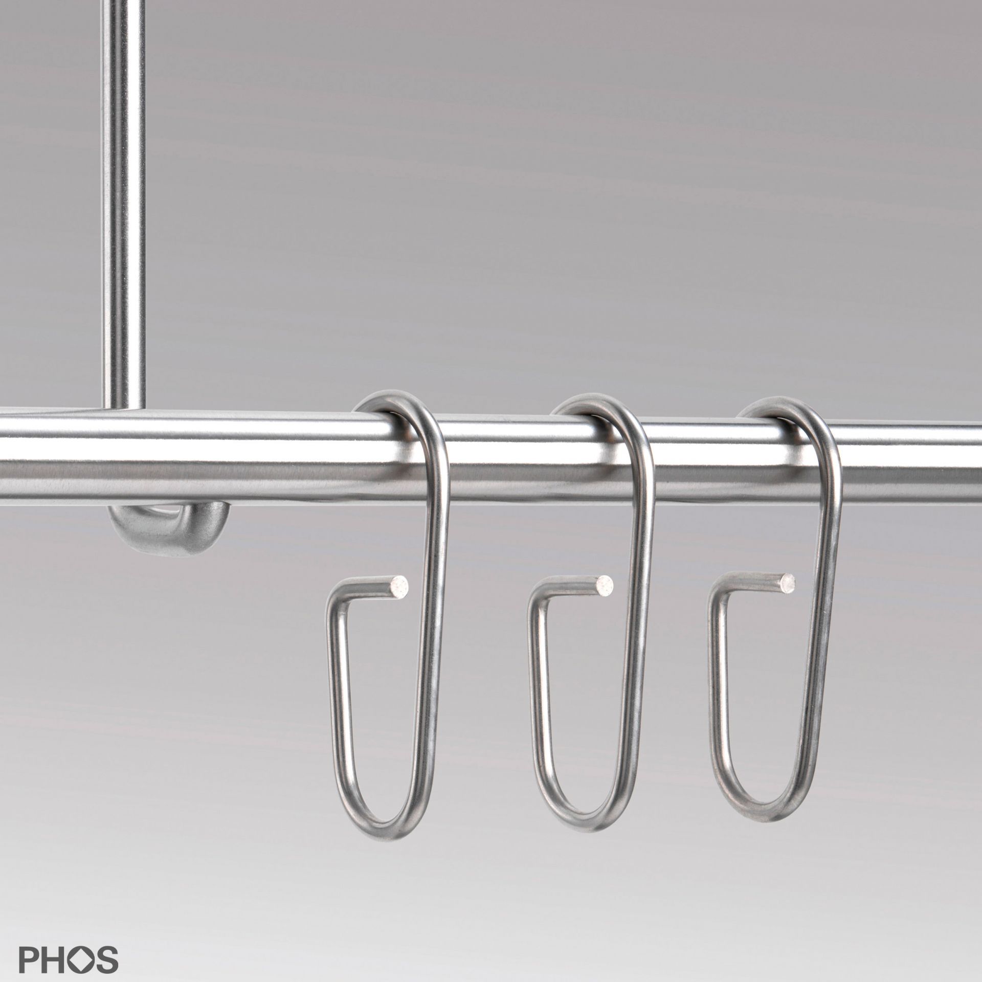 HKD Сквозные крючки для штор под стержень ø12 мм PHOS  - Вид №2