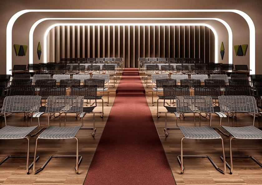 Quadrifoglio Консольный стул из полипропилена с подлокотниками sun-id-1378749 - Вид №1