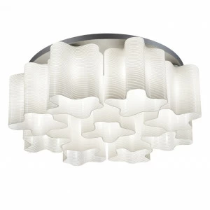 Потолочная люстра Lightstar Nubi Ondoso 802091 LIGHTSTAR ДИЗАЙНЕРСКИЕ, NUBI ONDOSO 058351 Белый
