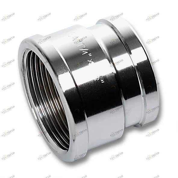 2552112114C SANHA 552 муфта редукционная, хромированная латунь 11/2x11/4 мм 