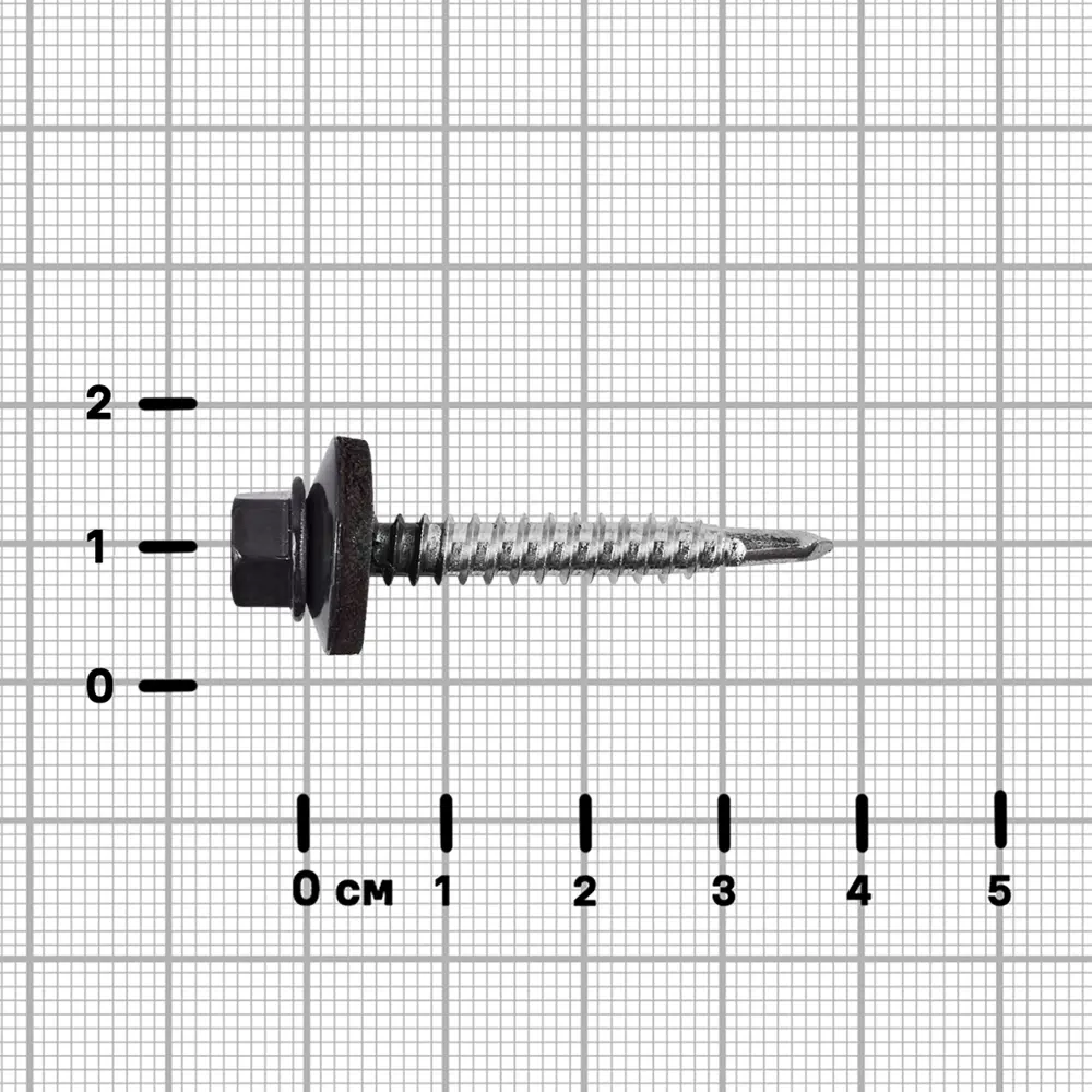 Кровельные саморезы Standers с буром для металлической обрешетки 89213044 STLM-1007262 - Вид №2