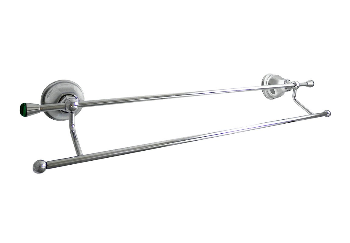 1498 ** 15C Держатель для полотенец двойной Nicolazzi Series Teide Chic 