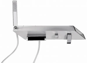 Rubinetteria Giulini Смеситель для ванны настенный водопад с ручным душем Plp Fplp010b1