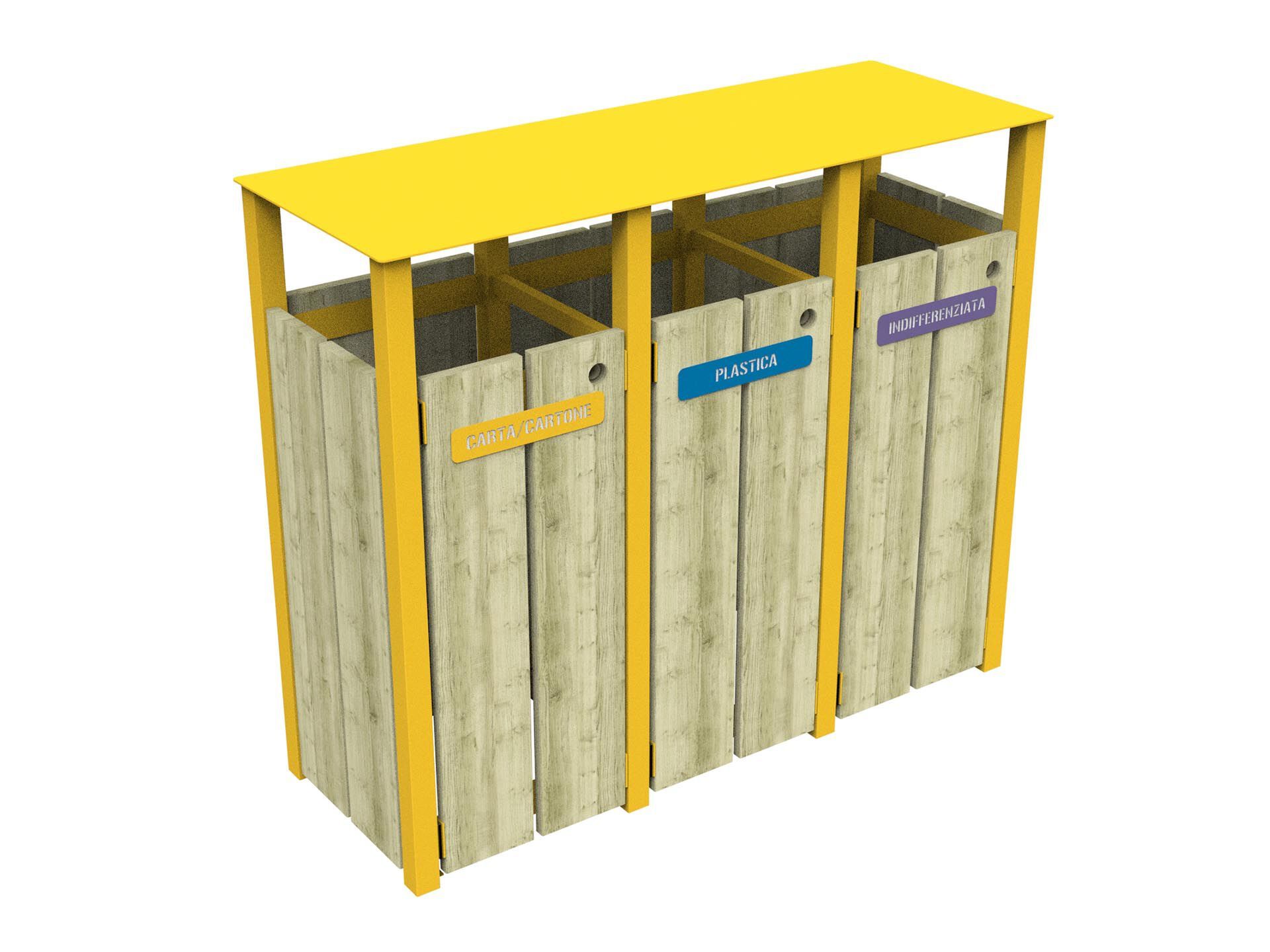 2-слойная корзина для мусора Lazzari MONTANA ARCH-00148501 - Вид №3