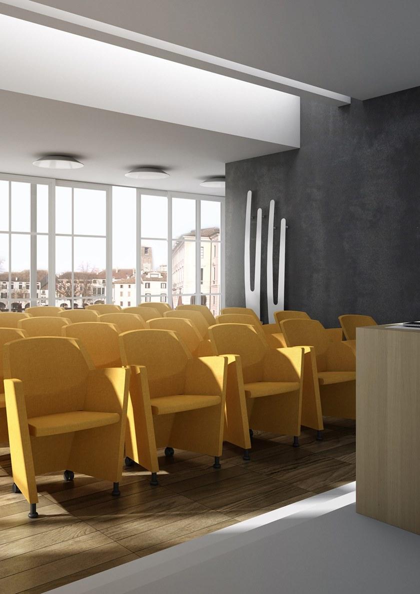 Leyform Кожаное кресло для конференций с подлокотниками  1780  - Вид №1