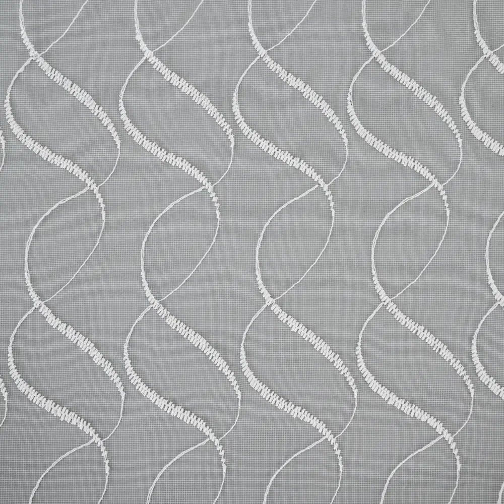 Тюль 1 м/п Вышивка 908844 сетка 290 см цвет шампань TEX REPUBLIC STLM-2082896 - Вид №1