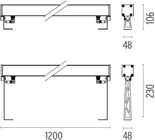 Flos Алюминиевый светодиодный уличный настенный светильник Outdoor collection - muro+soffitto sun-id-1352878 - Вид №13
