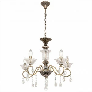 Подвесная люстра Silver Light Bernardet 518.53.5 SILVER LIGHT BERNARDET 186687 Бронза