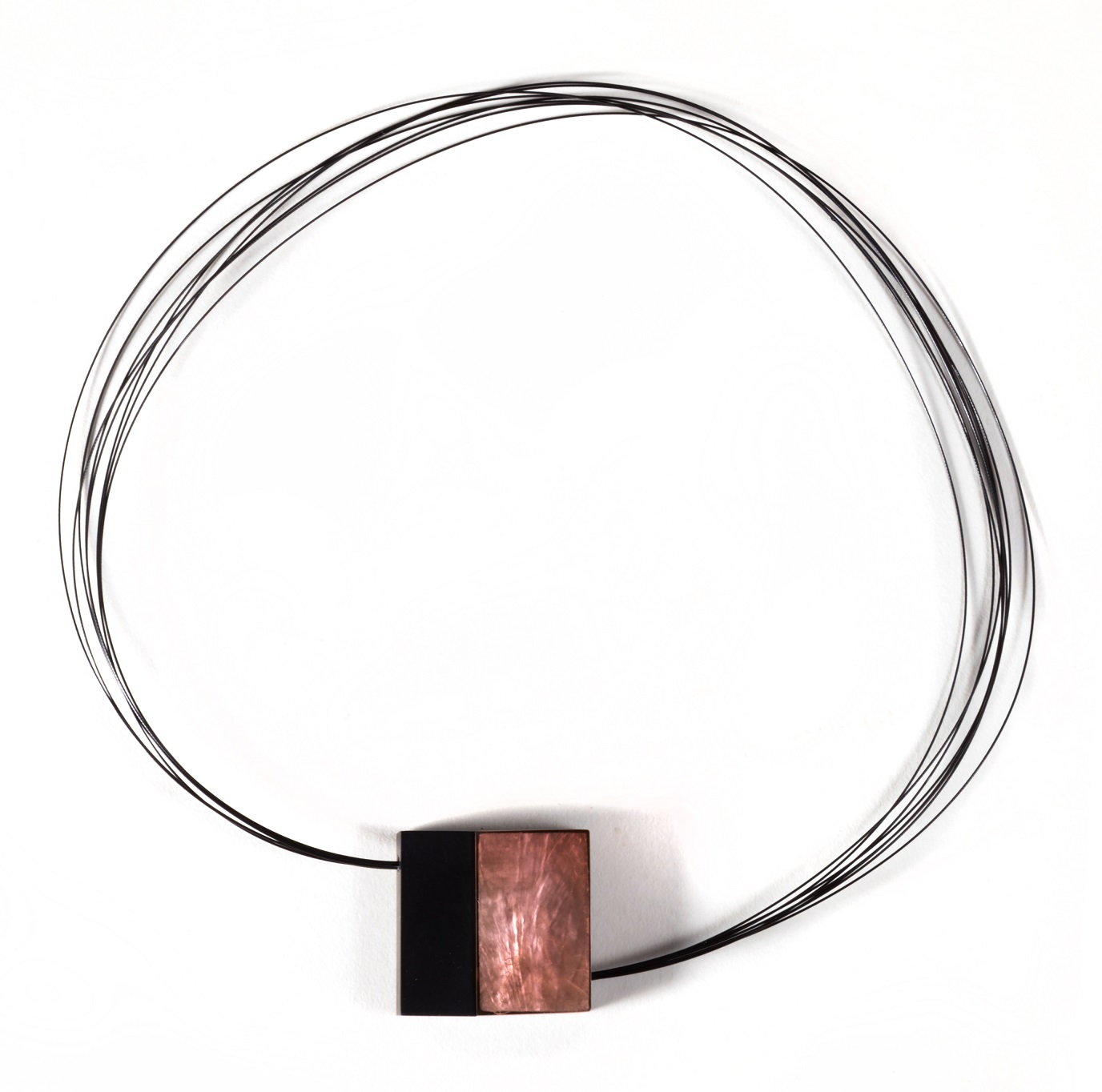 MIX_4539 Колье двустороннее, магнитный замочек Mix Culture Santreyd 