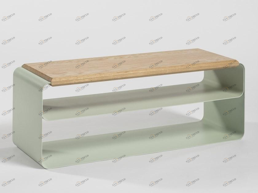 Medulum Скамейка из лакированного листового металла Vodo Vo.pa 