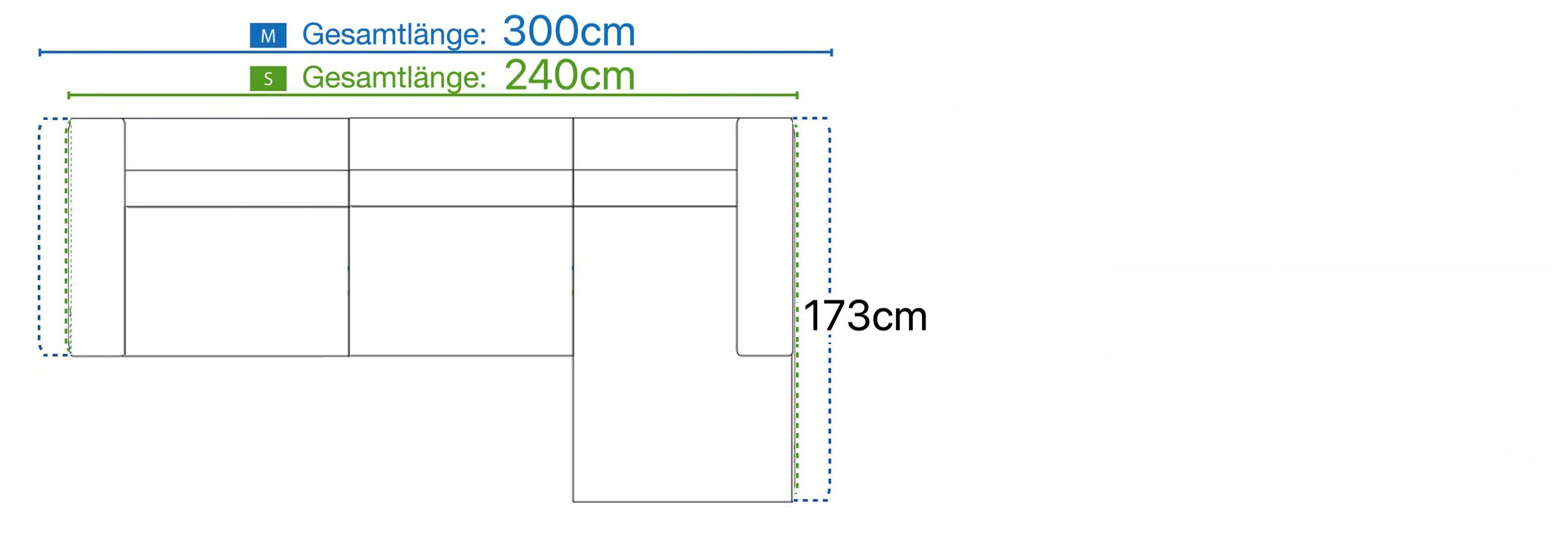 Тканевый диван с полуостровом Sofanella Ливери ARCH-00021204 - Вид №2