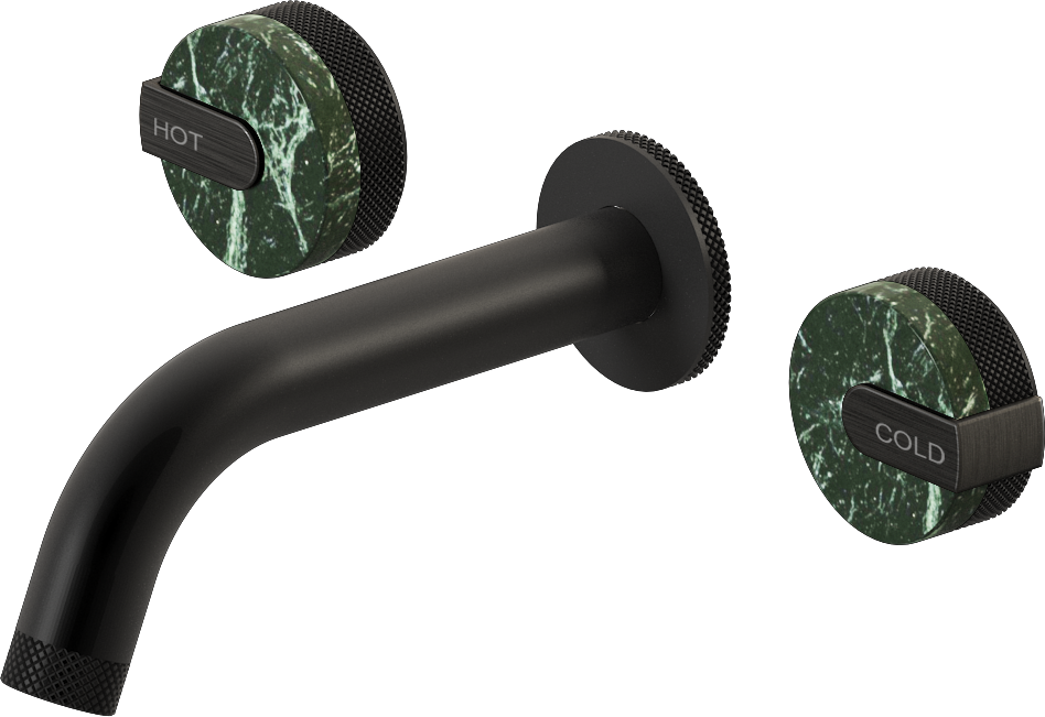 E-11530-R2MG-L1BOX-MBK Смеситель для умывальника из 19,1см носикем (внешняя часть) GRAFF MOD+